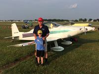 At AirVenture Oshkosh July, 2019